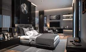 Both black and white furniture balances the color black bedrooms can be romantic and seductive. 41 Black Primary Bedroom Ideas Photos Luxury Bedroom Master Luxurious Bedrooms Modern Luxury Bedroom