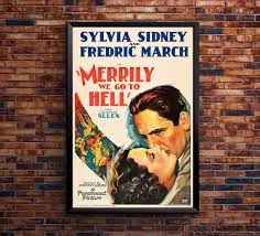 Merrily We Go to Hell 1932 - Cary Grant - US - Classic Movie Poster – Lost  Island Trading Company