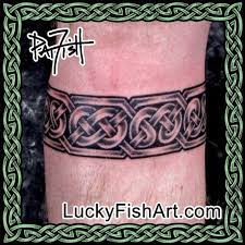 Celtic armband tattoos are known to exemplify the art and life of the celtic people. Celtic Band Tattoos Luckyfish Art