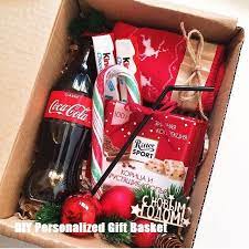 Diy Personalized Gift Basket For Anyone Girlfriend Kids Mom Etc Diy Christmas Gifts For Friends Diy Christmas Gifts Christmas Gift Baskets Diy