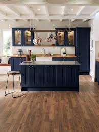 Each cabinet comes with 3/4 grade a plywood shelving to hold all those heavy kitchen accessories. Fairford Navy Kitchen Fitted Kitchens Howdens