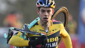 Georges & sarah ‍ cyclist @jumbovisma_road & @redbullbe athlete godfather @towalkagain 'stilstaan is. Van Aert Beleeft Geslaagde Rentree Na Maandenlange Revalidatie Nos