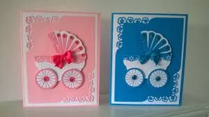 Biglietti Di Auguri Per Bambino Tutorial Baby Cards Tutorial Biglietti Per Bambina Biglietti D Auguri Fai Da Te Biglietti Di Compleanno