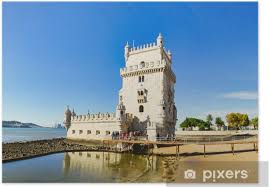 Belém, orașul de pe axa cauciucului, 4 martie 2009, liana oprea, evenimentul zilei Plakat Wieza Belem Torre De Belem Lizbona Portugalia Pixers Zyjemy By Zmieniac