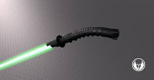 Thrust The Small Tsuba Provides Some Hand Protection While Dueling Star Wars Awesome Star Wars Light Saber Star Wars Roleplaying Game