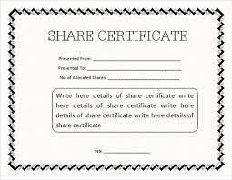 Share Certificate Template Pdf 8 Templates Example Templates Example Certificate Templates Free Certificate Templates Gift Certificate Template