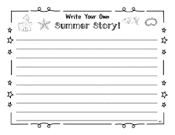 end of summer writing worksheets stories by beth s music classroom
