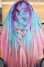 Dye your hair a cool pink on the top two thirds, starting at your roots. 24 Blue And Purple Hair Looks That Will Amaze You Ombre Hair Color Ombre Hair Blue And Pink Hair