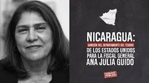 Departamento del Tesoro sanciona a fiscal general Ana Julia Guido: pieza  clave del sistema represivo en Nicaragua