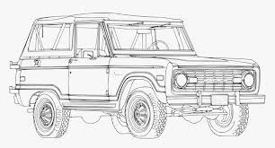 Similar to ford, the audi coloring pages blend present product with pieces of audi's history. Svg Library Dopravn Prost Edky Omalov Nka Omalovnka 1973 Ford Bronco Coloring Pages Hd Png Download Kindpng
