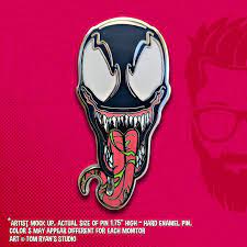 Venom Hard Enamel Pin Hat Pin Etsy Hard Enamel Pin Enamel Pins Hard Enamel