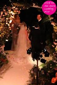 Both kids played a role in the ceremony. Hilary Duff I Do Details The Dress The Cake Their Willy Wonka Wedding Song Hollywood Life