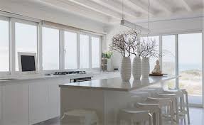luxury kitchen islands stock photos