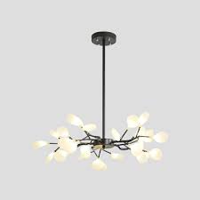 Check spelling or type a new query. Nordic Leafy Bubbling Chandelier Lighting Acrylic 30 45 54 Bulb Living Room Ceiling Suspension Lamp In Black Gold Beautifulhalo Com