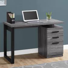 Be creative and make a perfect atmosphere for studying and playing. Modern Desks Helio Gray Black Desk Eurway Furniture