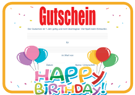 Maybe you would like to learn more about one of these? Gutschein Happy Birthday Ballons Pdf Vorlage Zum Ausdrucken