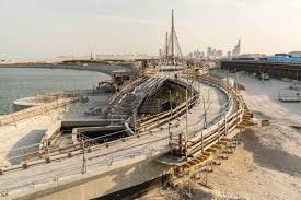 Marina tower 21, marina district, lusail. Fussgangerbrucke Lusail Ii Lusail 2016 Structurae