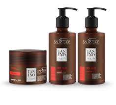 This mask helps to prevent frizz, reduce breakage and moisturize curls, helping quench hair dryness. Curly Hair Shampoo 30 0 Ml Hair Mask 250 Ml Leave In 300 Ml Tanino Therapy Line Tratto Beauty