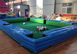 Inflatable Snooker Game 7m Giant Inflatable Snooker Court Soccer Table Snooker Games Snook