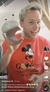 Olly Murs Stuck His Penis In A Pringles Can On Tiktok To Prank His Girlfriend Into Touching It And People Are Pissed