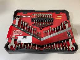 Husky Sae Mm Ratcheting Wrench Set With Stubby 30 Piece Snow Blowers Tools Garage Items Shop Items And Much More See You Saturday K Bid