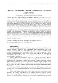 Terapia endocrină adjuvantă este tratamentul folosit pentru femeile aflate în premenopauză, cu stadiu incipient de cancer la sân. Pdf Testicular Cancer The Success Of Multimodal Therapy