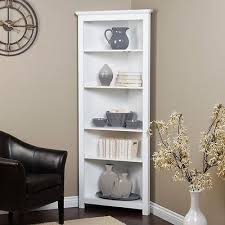 5 Shelf White Corner Bookcase Living Room Office Furniture Bookshelf Bedroom Mobili Angolari Arredamento Mobili