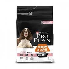 Proplan Optiderma 7 Somonlu Hassas Yasli Kopek Mamasi 14 Kg Yavru Kopek Kopek Somon