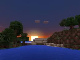 #minecraft shaders #mizunos 16 craft #minecraft #minecraft survival #minecraft sunset #bsl shaders. Landscape Minecraft Sunset Painting Painting Inspired