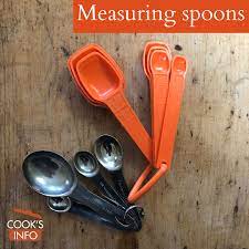 8 tablespoons = 1/2 cup. Measuring Spoons Cooksinfo