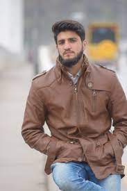 Photoshoot At Muzaffarabad With Ummar Abbasi Leather Jacket Jackets Winter Season