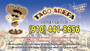 Taco Arepa Food Truck — Mexican restaurant food truck in Fayetteville, North Carolina