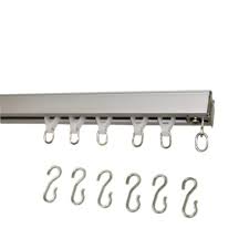 Check spelling or type a new query. Ceiling Curtain Track Set With Wheeled Carriers Hooks And Pinch Clips 4 By Curtain Rod Connection Amazon In Home Kitchen