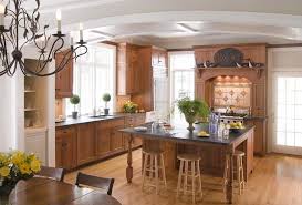 Open Wall Between Kitchen Dining With Built In Bookshelves To Define Spaces Like The Sof Backsplash With Dark Cabinets Crown Point Cabinetry Rustic Backsplash