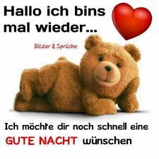 Schlafe Gut Kleiner Niedlicher Teddybar Ted Gute Nacht Spruche Gute Nacht Gute Nacht Lustig