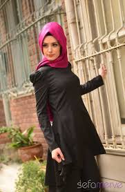 Sefamerve Tunik 4030 01 Siyah Fashion Outfits Hijab Outfit