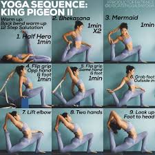 Mi Piace 2 318 Commenti 32 Erica Tenggara Ericatenggarayoga Su Instagram Yoga Sequence King Pigeon Ii Props Yoga Sequences Yoga For Beginners Yoga