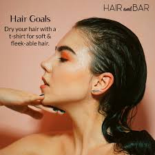 How to plop curly hair with a t shirt. Hair And Bar Swap Your Towel For A T Shirt When Drying Facebook