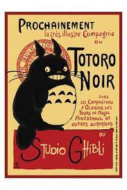 Totoro Noir Totoro Ghibli Studio Ghibli