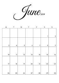 Free Printable Calendar May June 2019 Black And White Etsy Free Printable Calendar June 2019 Calendar Calendar May