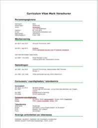 Ga niet met photoshop werken als je dit niet goed kan. Cv Voorbeeld 2020 20 Gratis Voorbeeld Cv S In Pdf En Word