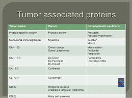 It should be noted that none of these markers are completely specific, in addition, the increase in the level of markers does. Tumor Markers Dr Enja Amarnath Reddy