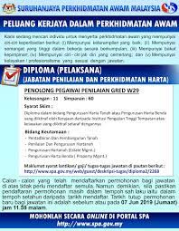 Hamidisp wednesday, may 15, 2019. Jawatan Kosong Di Jabatan Penilaian Dan Perkhidmatan Harta Jpph 07 Jun 2019 Jawatan Kosong 2020