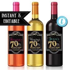 70th birthday gift ideas for grandma top 30 gifts for 12. Editable 70th Birthday Custom Wine Labels Cheers To 70 Years 70th Birthday Gift 70th Party Vintage Aged To Perfection 70th Printable By Tidylady Printables Catch My Party
