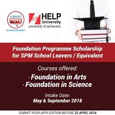 See more of iso malaysia university placement services on facebook. Komuniti Myeg Help University Foundation Programme Scholarship For May 2018 Intake Scholarships Free Spm Tips 2020 By Student Malaysia Education Forum