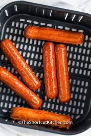 Take these classic foods to the next level with our top 10 burger and hot dog tips. Air Fryer Hot Dogs Easy Lunch Or Dinner The Shortcut Kitchen
