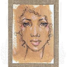 Danielle Mack Cling Mount Stamps: Girls With Curls DMC001