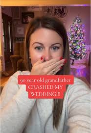 90-Year-Old Grandfather Surprises at Wedding Crash