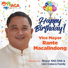 𝗠𝗮𝗹𝗶𝗴𝗮𝘆𝗮𝗻𝗴 𝗞𝗮𝗮𝗿𝗮𝘄𝗮𝗻 𝘀𝗮 𝗣𝗮𝗻𝗴𝗮𝗹𝗮𝘄𝗮𝗻𝗴 𝗔𝗺𝗮  𝗻𝗴 𝗕𝗮𝘆𝗮𝗻 𝗻𝗴 𝗖𝗮𝗹𝗮𝗰𝗮, 𝗩𝗶𝗰𝗲 𝗠𝗮𝘆𝗼𝗿 𝗥𝗮𝗻𝘁𝗲  𝗠𝗮𝗰𝗮𝗹𝗶𝗻𝗱𝗼𝗻𝗴!🧡💚💙 Maraming salamat sa iyong dedikasyon at  paglilingkod para sa tuloy-tuloy na ...