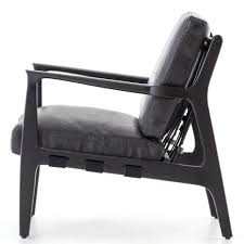 Browse stylish lounge chairs, dining room chairs, outdoor seating and more. Silas Mid Century Modern Aged Black Leather Arm Chair Black Leather Armchair Leather Armchair Modern Accent Chair